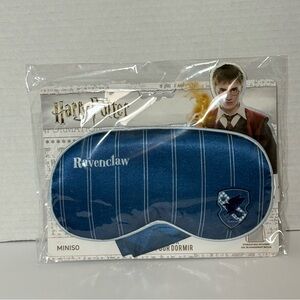 NEW Harry Potter x Miniso Ravenclaw Sleep Mask with with Carrying Bag